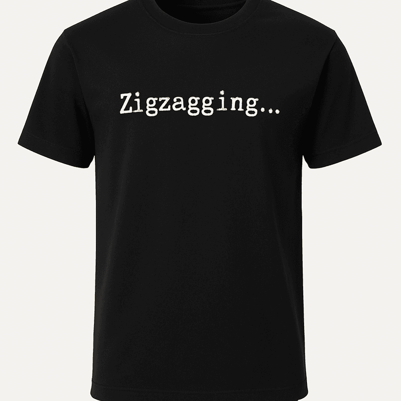 Zigzagging Tee