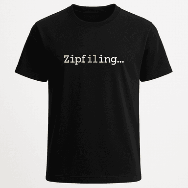 Zipfiling Tee